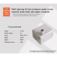 حوض كامل صغير مميز مع فلتر وإضاءة USB من شركة - QANVEE aquarium