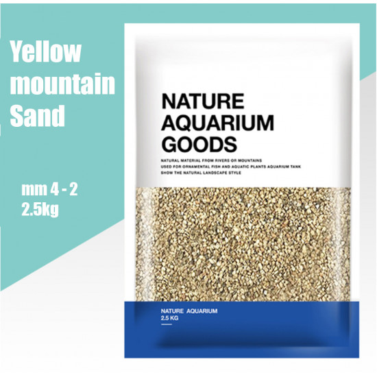 natural aquarium goods - Yellow mountain 2.5kg