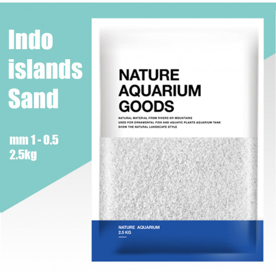 natural aquarium goods - Indo islands 2.5kg