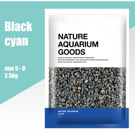 natural aquarium goods - Black cyan 2.5kg