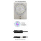 إضاءة LED WRGB مع قاعدة من الخشب - LED Light with WOOD Board