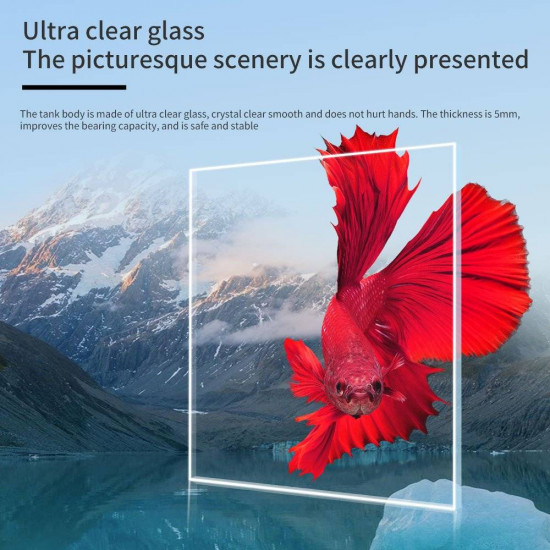 حوض حجم متوسط بتقنيات حصرية لون أسود - Xiaomei Smart aquarium wifi