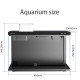حوض حجم متوسط بتقنيات حصرية لون أسود - Xiaomei Smart aquarium wifi