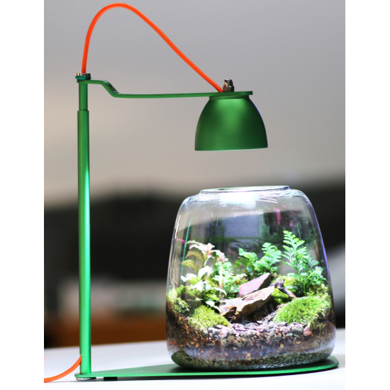 إضاءة LED RGB ذكية مع قاعدة من الألمينيوم - MicMol Drop black