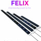 إضاءة فليكس LED مع خاصية WIFI بتحكم كامل وذكي وتصميم عصري بحجم 60سم  - MicMol FELIX 