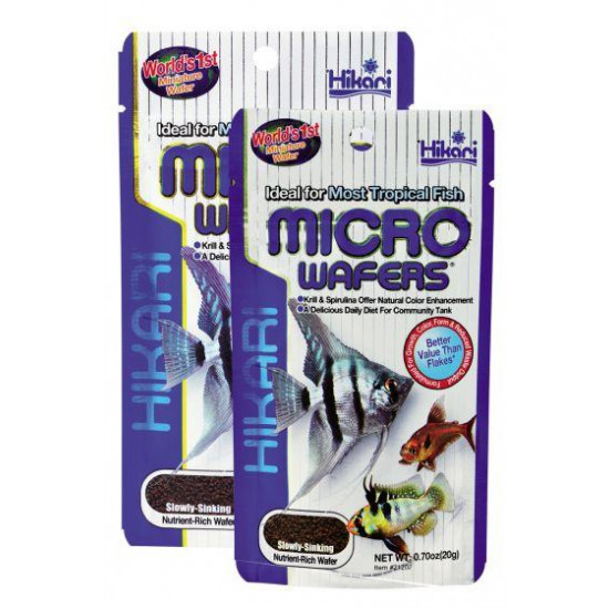 غذاء فاخر للأسماك الصغيرة - Hikari - Micro Wafers غذاء فاخر للأسماك الصغيرة - Hikari - Micro Wafers