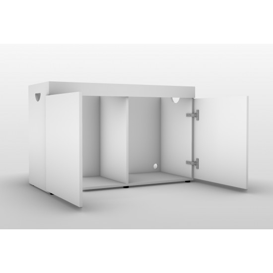 طاولة خشب لحوض مقاس 90x50x75 سم - Aquarium Cabinet