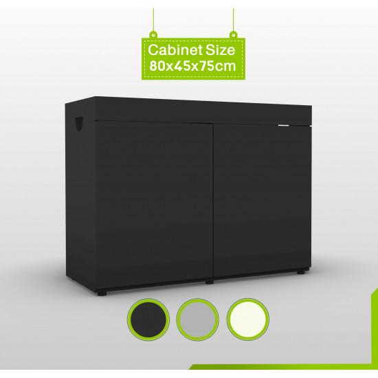 طاولة خشب لحوض مقاس 80x45x75 سم - Aquarium Cabinet