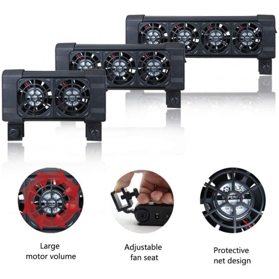 مروحة تبريد بكفائة عالية بعدة أحجام - Cooling Fan Aquarium