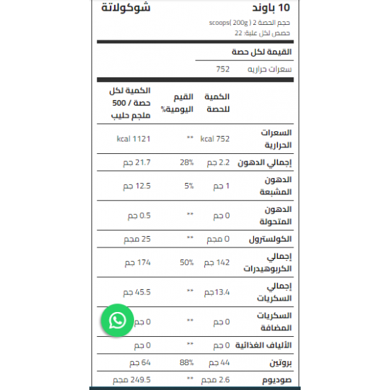 بودي بيلدر ماس جينير,10 باوند