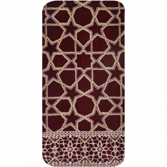 سجاد المساجد (احمر داكن) MANASIK 1