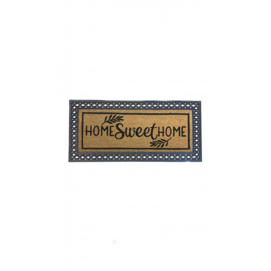 دعاسة باب  ربر خشن سميك home sweet home