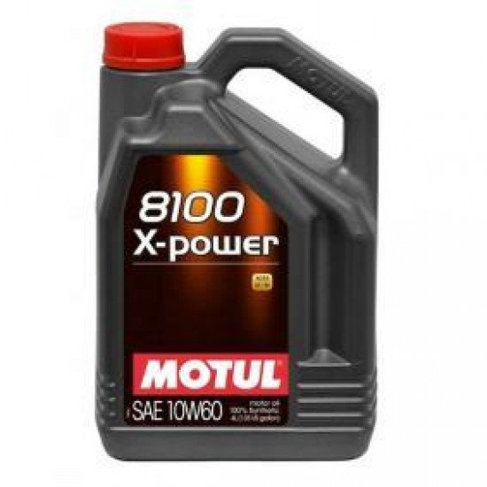 موتول زيت محرك MOTUL 8100 X-POWER SAE 10W60 4 LTR موتول زيت محرك MOTUL 8100 X-POWER SAE 10W60 4 LTR