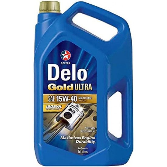 كالتكس زيت محرك ديزل ديلو الترا جولد  15W40 CI4 5 LITER 