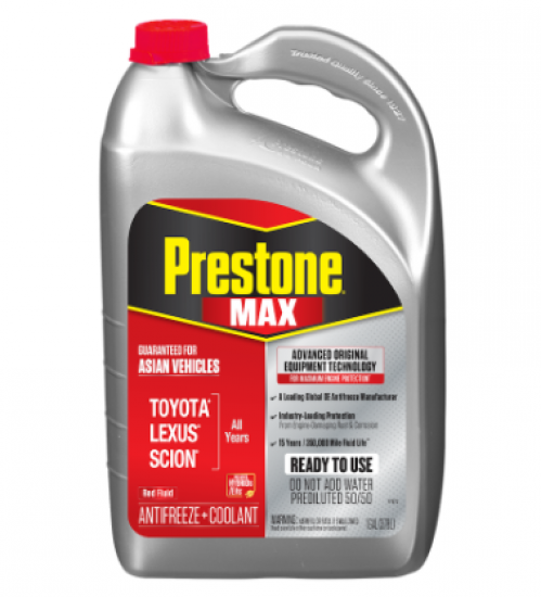  Prestone® MAX Asian Vehicles (Red) Antifreeze + Coolant