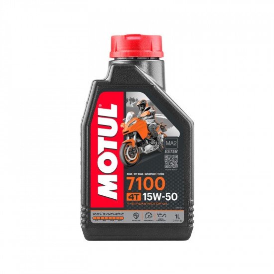 موتول زيت دراجات 7100 15w50 T4 واحد لتر موتول زيت دراجات 7100 15w50 T4 واحد لتر