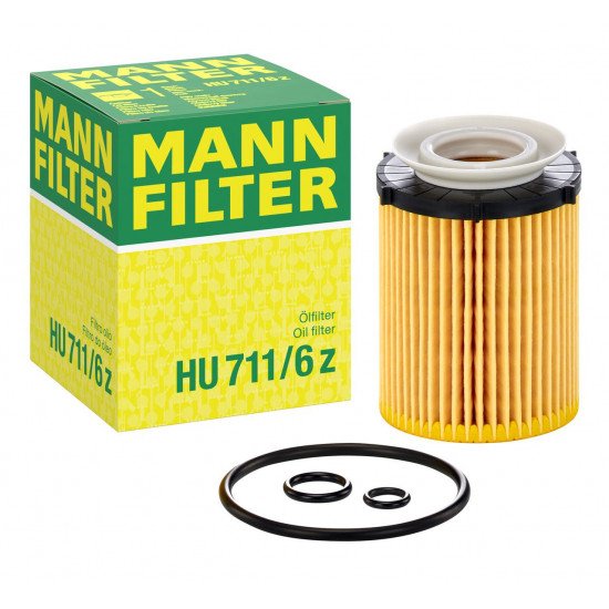 MANN FILTER HU711/6Z OIL FILTER GERMANY