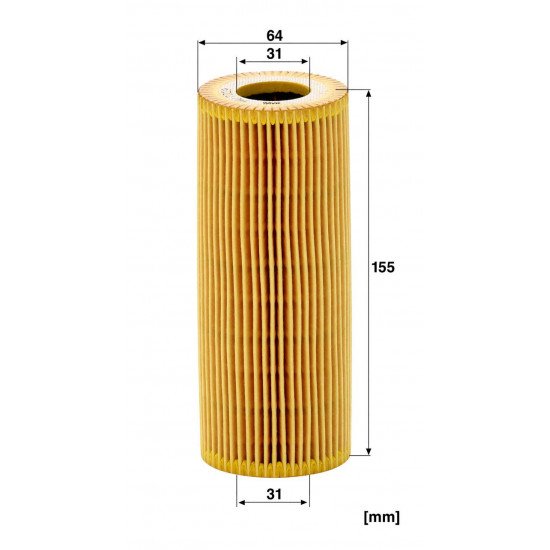 MANN FILTER HU7029 Z OIL FILTER GERMANY