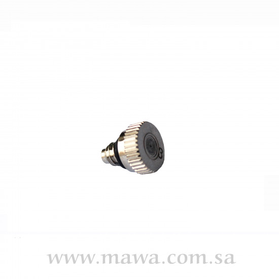 نوزل نحاس مطلي بالنيكل صغير ربط 0.3 mm
