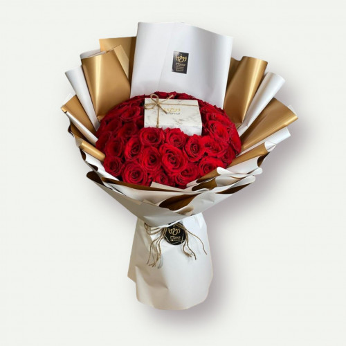 باقة روز الأحمر 