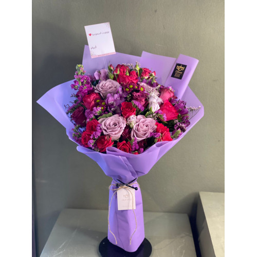 باقة ورد بنفسج باقة ورد بنفسج