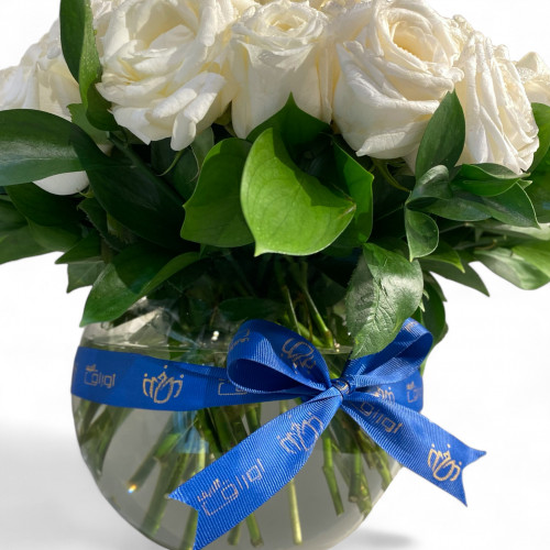 فازة الروز الابيض فازة الروز الابيض