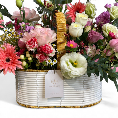 سلة مزهرة سلة مزهرة
