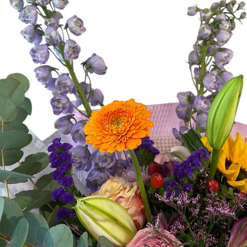 باقة الازهار المفرحه