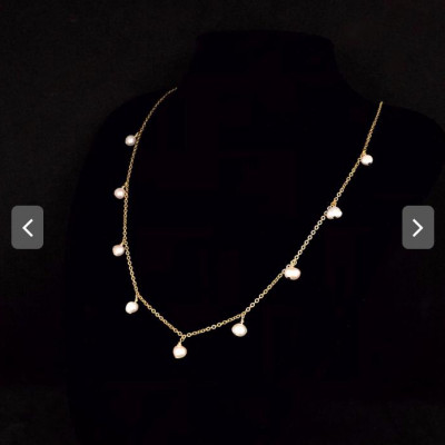 عقود وسلاسل فضة