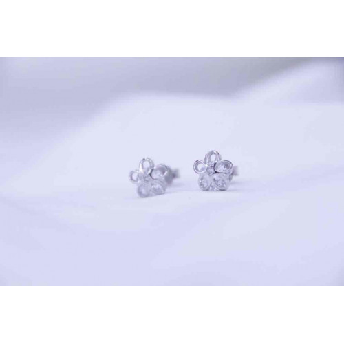 حلق فضة عيار 925 