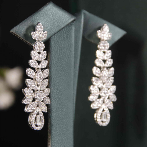 حلق فضة عيار 925