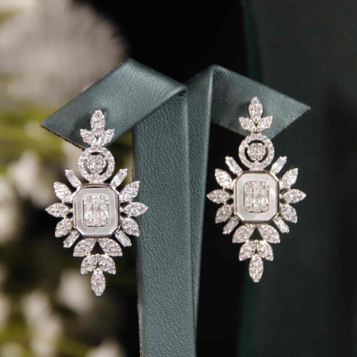 حلق فضة عيار 925