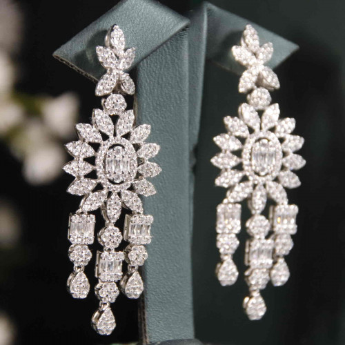 حلق فضة عيار٩٢٥