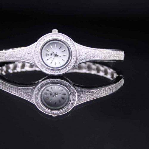 ساعة فضة عيار925كود(0032030)