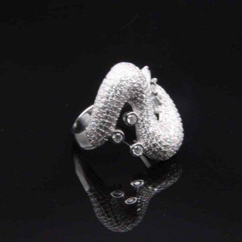 خاتم فضة عيار925كود(00800)