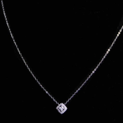 عقد فضة عيار925كود(٠٠١٠٦٠٠)