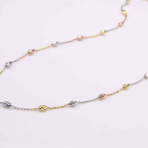 سلسال فضة عيار 925كود(0040300)