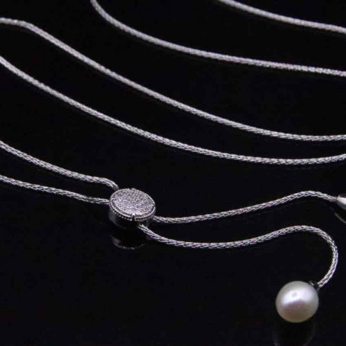 سلسال فضة عيار 925كود(٠٠٨٠٠٠)