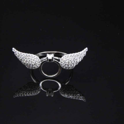 خاتم من الفضة الأصلية عيار 925 كود (٠٠٣٠١٠)