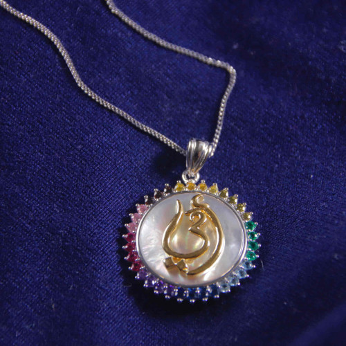 عقد فضة عيار925كود(٠٠٤٠٤٠٠)