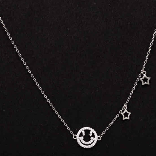 عقد ناعم فضة عيار 925 كود (00400)