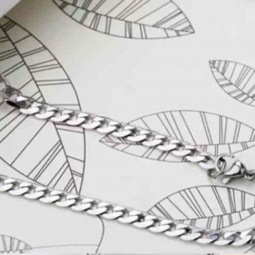 سلسال فضة عيار 925 كود (0014060)