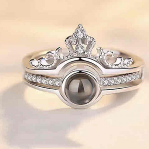 خاتم فضة عيار925 كود (00506)