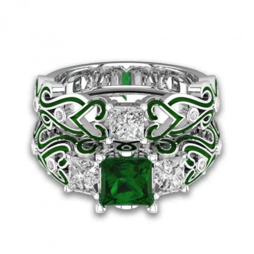 خاتم فضة عيار 925كود(0040900)