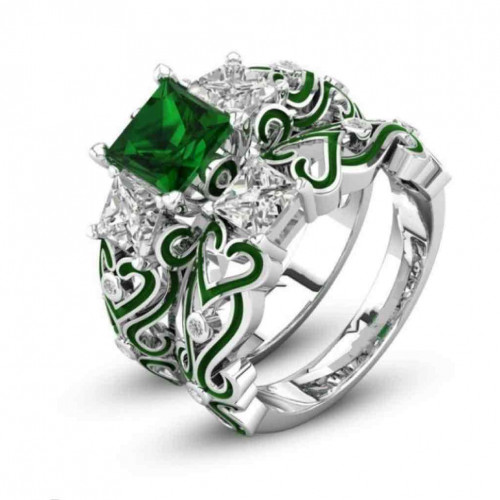 خاتم فضة عيار 925كود(0040900)