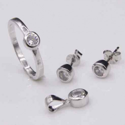 طقم فضة عيار 925كود (٠٠٥٠٤٠٠)