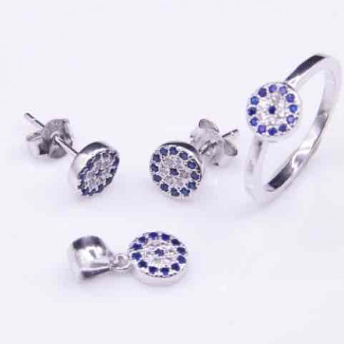 طقم فضة عيار 925كود(٠٠٦٠٥٠٠)