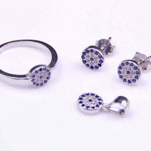 طقم فضة عيار 925كود(٠٠٦٠٥٠٠)