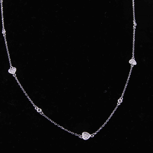 عقد فضة عيار925كود(٠٠٣٠٥٠٠)