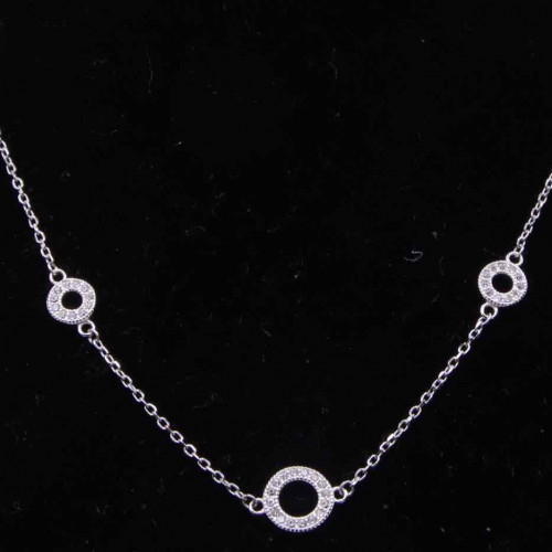 عقد فضة عيار925كود(٠٠٣٠٦٠٠)